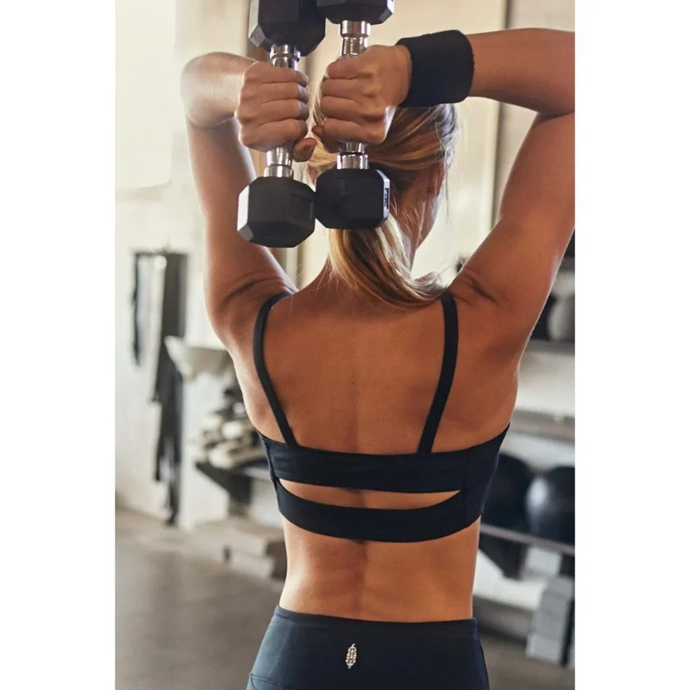 🎉LAST CHANCE🎉 NWT FP Movement Very Prairie Bra / Black - Picture 2 of 6